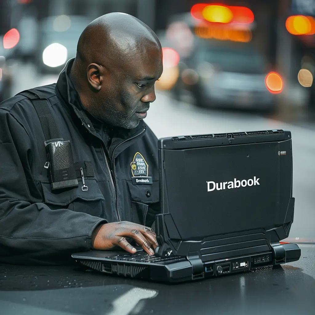 Feuerwehr Rettungsdienst Tablets und Laptops