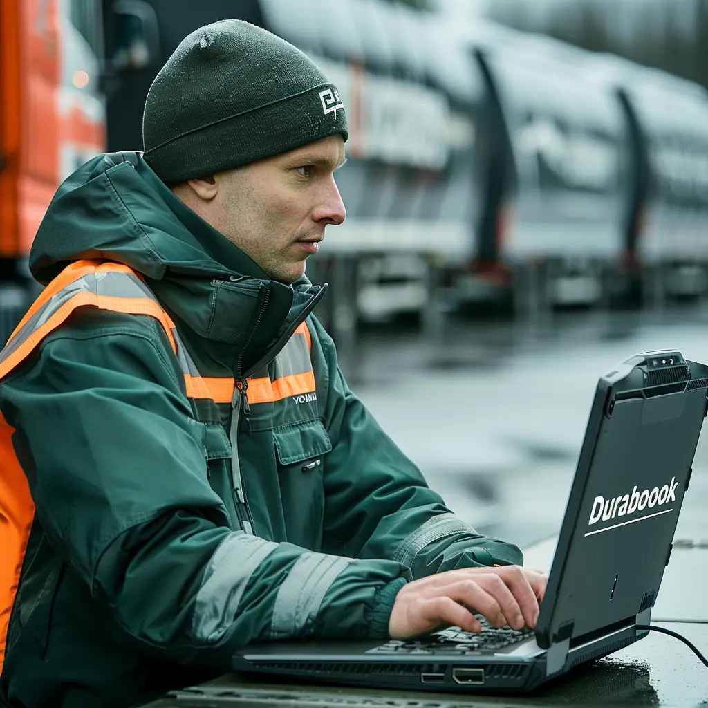 Transport Laptops LKW Tablets